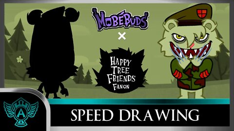 Speed Drawing: Happy Tree Friends Fanon - Karl | Mobebuds Style