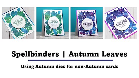 Spellbinders Autumn Leaves | Surgery UPDATE (It's good news!)
