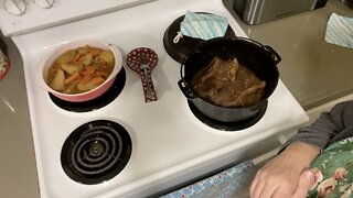 Cooking a Roast on the Stove