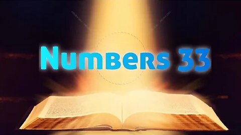 Numbers 33-NIV Bible Reading