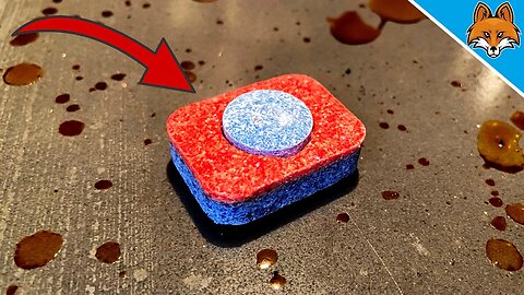 RUB a Dishwashing Tab through your Oven and WATCH WHAT HAPPENS 💥 (Surprising) 🤯