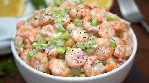 Crunch - How to Make The Perfect Celery Shrimp Salad