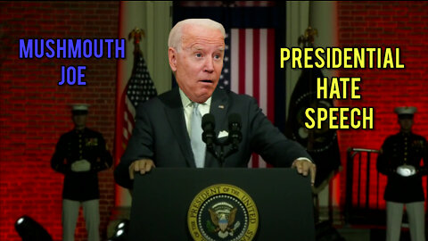 Sleepy Joe's Hitler Speech