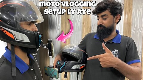 🚨 moto vlogging setup installation & review | mobile mount for helmet | cheapest | like|comnt|subs