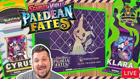 Paldean Fates + More | Pokemon Cards Opening LIVE! Shiny Hunting!