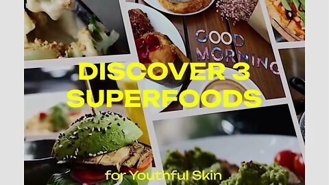 3 Superfoods to Boost Collagen Production and Slow Down Skin Aging #youtube