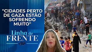 Brasileira relata momentos de tensão em Israel: "Cada morte é muito sentida" | LINHA DE FRENTE