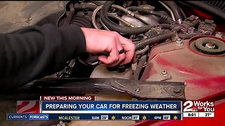 Preparing your car for freezing weather