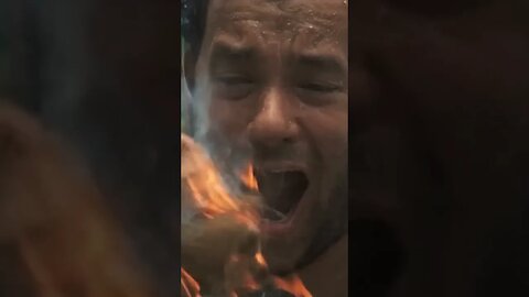 Cast Away: Tom makes Fire with Craig! #shorts #tomhanks #fire #wilson #funny