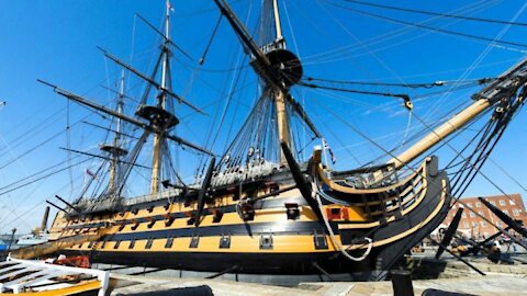 HMS Victory Virtual Walk The World Oldest Naval Ship Still In Commission With 241 Years Of Service