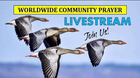 Worldwide Community Prayer on January 15th, 2022
