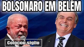 Bolsonaro a Belém para evento do PL Mulher. Lula coloca sigilo nos voos da FAB para Ministros do STF