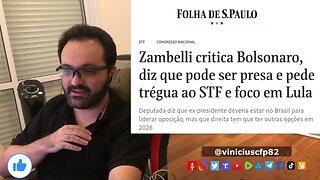 A entrevista de Carla Zambelli à Folha de S. Paulo