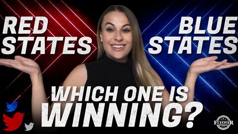 Former Fox Producer, Breanna Morello, Breaks Down WHO IS WINNING? Blue or Red States | Flyover Clips