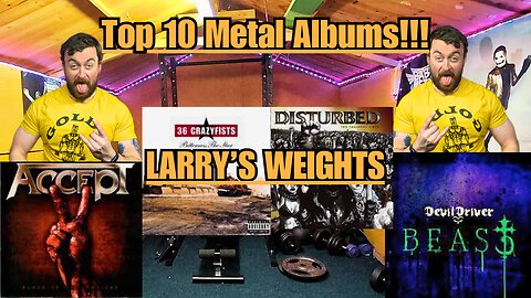 Top 10 Metal Albums For A Good Workout 🤘🤘🤘