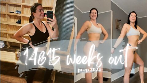 updates 15 & 14 weeks out | Bikini Prep 2022