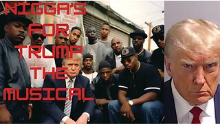 Nigga's For Trump-Blacks Support Donald Trump After Arrest Mugshot -Biden Losing Black Voters