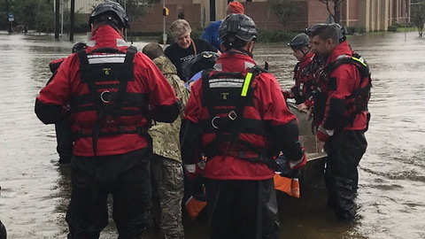 Heroes emerge in Houston area during Hurricane Harvey