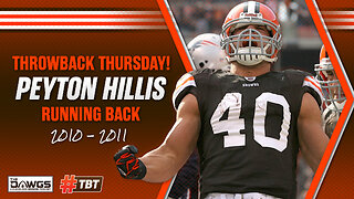 Peyton Hillis: Cleveland Browns Running Back - Throwback Thursday