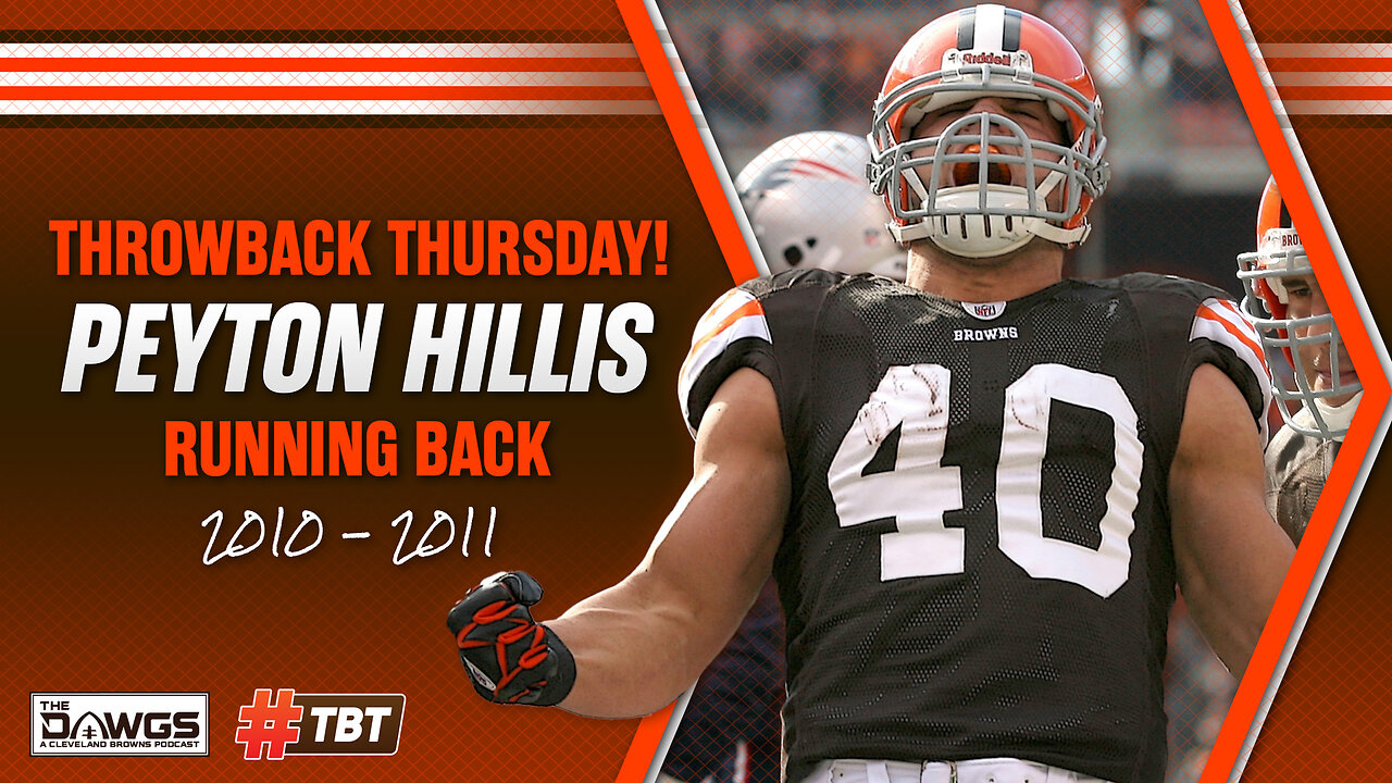 Peyton Hillis: Cleveland Browns Running Back - Throwback Thursday