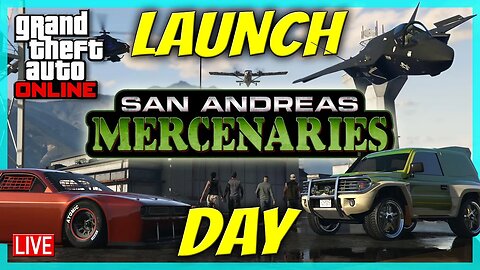 🔴 WAITING FOR THE MERCENARIES DLC • GTA Online | Rob Himself