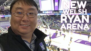 The NEW Northwestern University Basketball Welsh-Ryan Arena