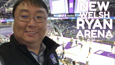 The NEW Northwestern University Basketball Welsh-Ryan Arena