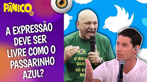 PEDIDO DO TWITTER PRA DESBLOQUEAR A CONTA DE LUCIANO HANG FOI UM GOLPE DURO PRA TURMA DO SELO AZUL?