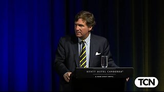 Tucker Carlson responds to Julian Assange’s release during Australia speech