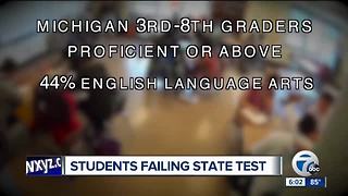 Michigan reading scores up slightly in third, fourth grades