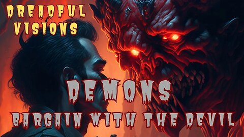 DEMONIC DEMON HORROR STORY - BARGAIN WITH THE DEVIL - DREADFUL VISIONS - HORROR SCARY STORY