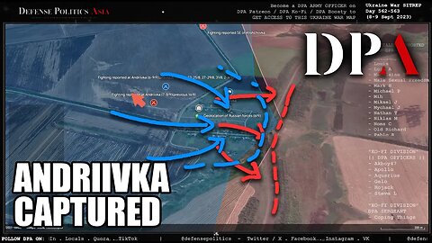 UKRAINE CAPTURES ANDRIIVKA - Russian forces on verge of losing Klishchiivka - Bakhmut Front