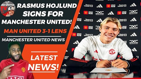 Rasmus Hojlund SIGNS For Manchester United | Man United 3-1 Lens Man Utd News | Ivorian Spice REACTS