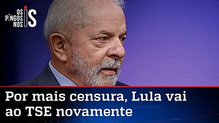 Lula aciona TSE para tirar site contra ele do ar