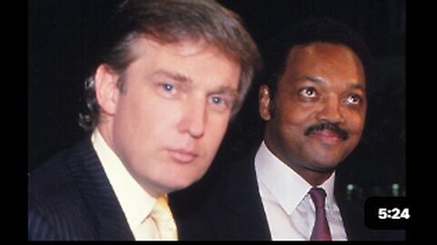 What Type of Racism Is This? 1999 Jesse Jackson praises TRUMP Financing his Campaign