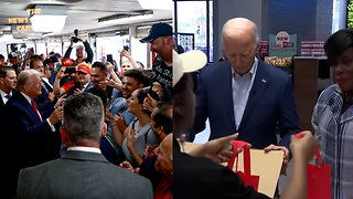 Trump vs Biden ordering food in Philly.