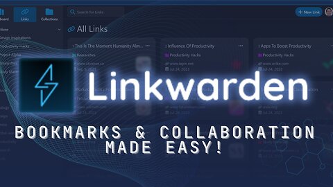 Linkwarden: How to Deploy a Self-Hosted Collaborative Bookmark Manager in Docker