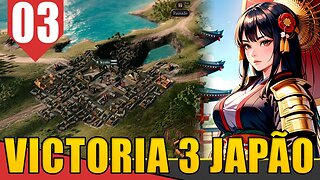 Avanços POLÍTICOS do Império - Victoria 3 Shogunato Japonês #03 [Gameplay PT-BR]