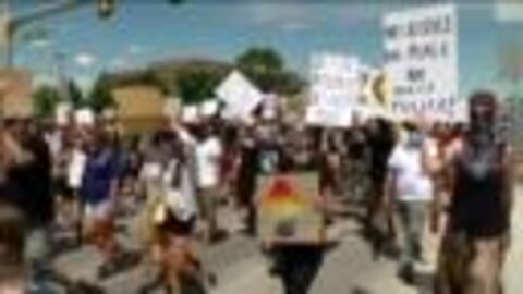 Thousands rally, march in Aurora for justice in Elijah McClain case