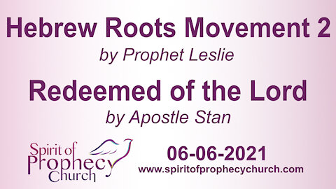 Spirit of Prophecy Church - Sunday Service 06/06/2021