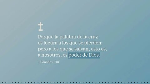 La palabra de Dios es locura a los que se pierden #devocional #devocionaldiario #jesuscristo