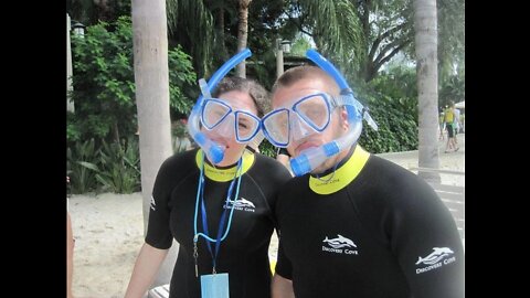 Discovery Cove with EFish and Jason
