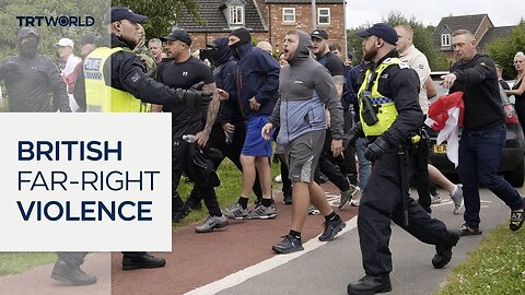 At least 147 arrested after UK far-right protests turn violent
