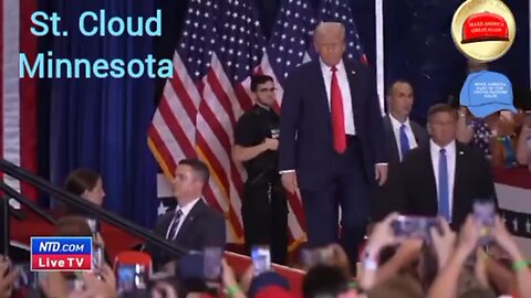 LIVE: Trump and JD Vance Rally in St. Cloud, Minnesota, P1