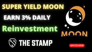 Super Yield Moon | Earn 3% Daily | Reinvestment With Bonus 🎁