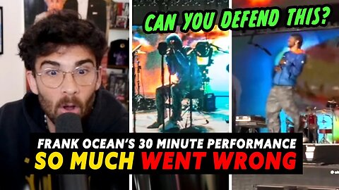 Hasanabi reacts to WILD OPINIONS on FRANK OCEAN's Comeback Coachella Performance