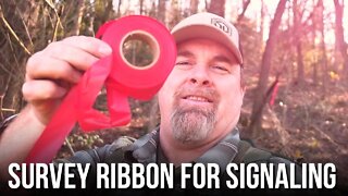 Survey Ribbon for Signaling and Trail Marking