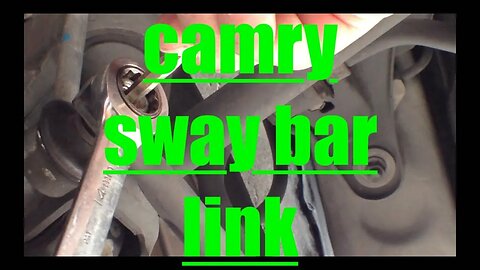 Rear sway bar link Replacement Toyota Camry √ Fix it Angel