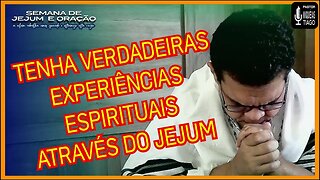 🔴LIVE - Maratona de Jejum e Oração - Verdadeiras Experiências- Pr Miquéias Tiago [#ep261]