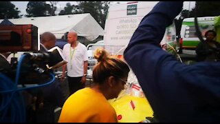 SOUTH AFRICA - Johannesburg - COVID19 - Launch of 60 mobile testing units (videos) (oPE)